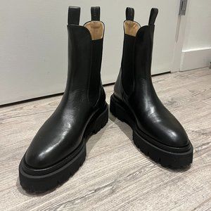 Dear Frances Tony Boot Black leather Size 38.5EU